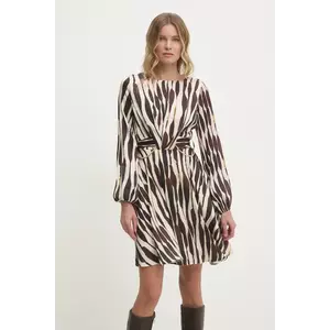 Answear Lab rochie culoarea bej, mini, evazată imagine