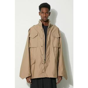 Alpha Industries geaca M-65 barbati, culoarea bej, de tranzitie, oversize, 100103 imagine