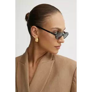 Saint Laurent ochelari de soare JEANNE femei, culoarea maro SL 751 imagine