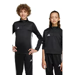 adidas Performance bluză copii culoarea negru, cu imprimeu, JD0565 imagine