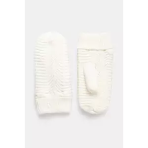 United Colors of Benetton mănuși culoarea alb, 61LSDG00A imagine