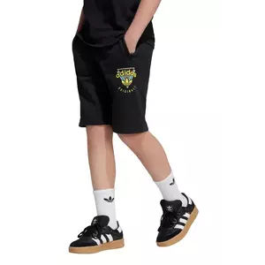 adidas Originals pantaloni scurți copii culoarea negru, talie reglabila, JC5866 imagine