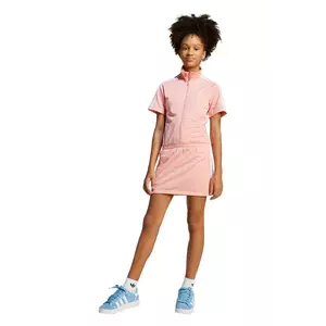 adidas Originals rochie fete culoarea portocaliu, mini, oversize, JD3534 imagine