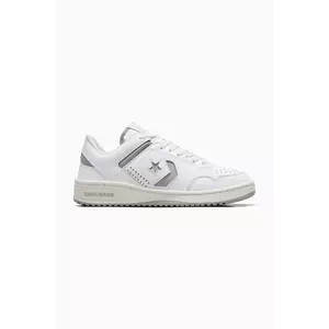 Converse sneakers din piele Weapon culoarea alb, A12335C imagine