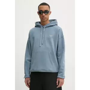 Diesel hanorac de bumbac S-ROB-HOOD-DOVAL-PJ bărbați, cu glugă, uni, A03786.0BKAF imagine