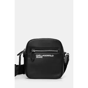 Karl Lagerfeld Jeans borsetă culoarea negru, A1M30340 imagine