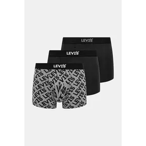 Levi's boxeri 3-pack bărbați, culoarea negru, 37149-1033 imagine