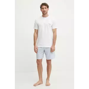 Fila pijama bărbați, culoarea alb, cu imprimeu, FPS1139 imagine