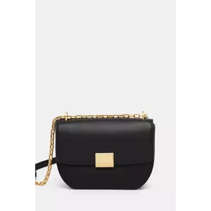 Karl Lagerfeld poseta de piele culoarea negru, A1W30445 imagine