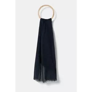 Weekend Max Mara fular cu un amestec de cașmir culoarea albastru marin, uni, 2515541074600 imagine