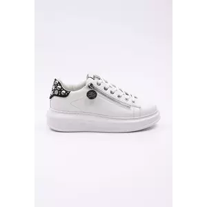 Karl Lagerfeld sneakers din piele KAPRI culoarea alb, KL62527F imagine