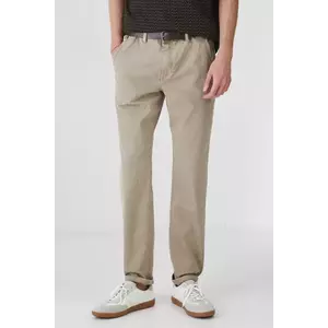 Medicine pantaloni barbati, culoarea bej, mulata imagine