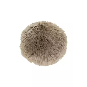 House Nordic perna pentru scaun Lambskin Seat Artificial culoarea maro imagine