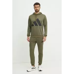 adidas trening BL FT HD TS barbati, culoarea verde, JI8869 imagine