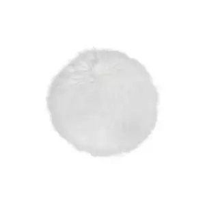 House Nordic perna pentru scaun Lambskin Seat Artificial culoarea alb imagine