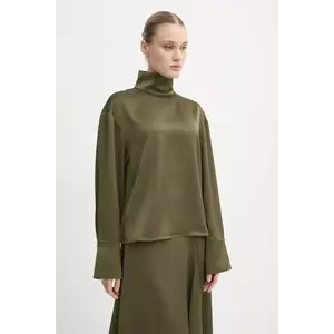 2NDDAY bluza Francisca femei, culoarea verde, neted, 2251135279 imagine
