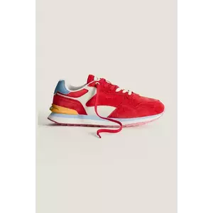 Hoff sneakers din piele intoarsă RUBEUS MAN culoarea rosu, 22402610 CITY imagine
