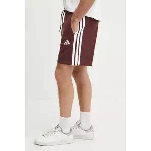 adidas pantaloni scurti Essentials barbati, culoarea rosu, JE6418 imagine