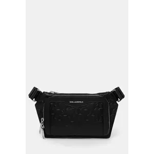 Karl Lagerfeld borsetă de piele K/LOOM culoarea negru, A1M30004 imagine