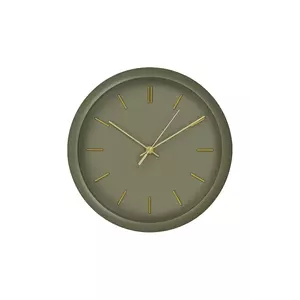 House Nordic ceas de perete Rossano culoarea verde imagine