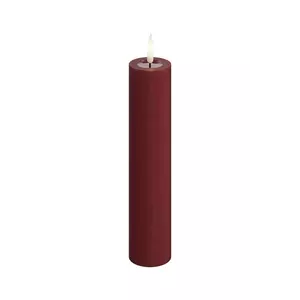 Deluxe Homeart lumânare led culoarea bordo imagine