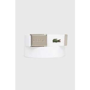 Lacoste curea culoarea alb, RC2012 imagine