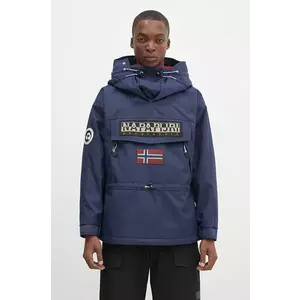 Napapijri geaca Skidoo 1990 barbati, culoarea albastru marin, de tranzitie, NP0A4IK5B2Q1 imagine