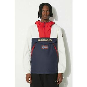 Napapijri geaca Rainforest Wb Pkt V2 barbati, culoarea albastru marin, de tranzitie, NP0A4HX6MF51 imagine