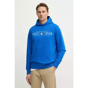 Gant bluză bărbați, cu glugă, cu imprimeu, 2044014 imagine