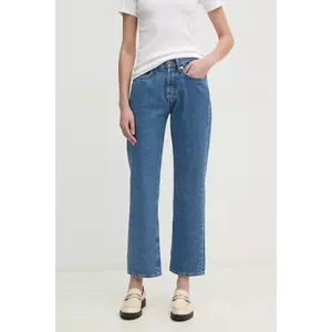 Pepe Jeans jeans STRAIGHT JEANS HW ROBYN femei high waist, PL204901IB7 imagine