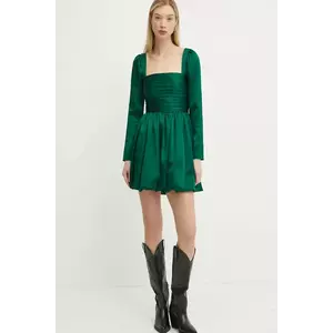 Abercrombie & Fitch rochie culoarea verde, mini, evazată, KI159-5085 imagine