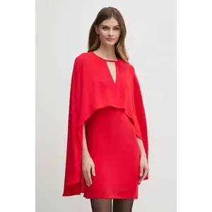 Karl Lagerfeld rochie culoarea rosu, mini, dreaptă, A1W13022 imagine
