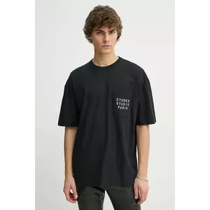 Études Studio tricou barbati, culoarea negru, cu imprimeu, H24MMTSH147 imagine
