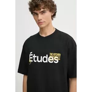 Études Studio tricou barbati, culoarea negru, cu imprimeu, H24MCTSH139 imagine