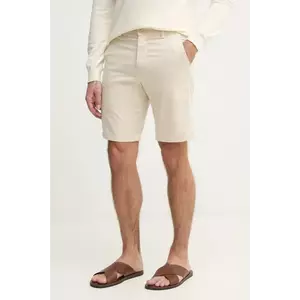 United Colors of Benetton pantaloni scurti barbati, culoarea alb, 4UN459548 imagine