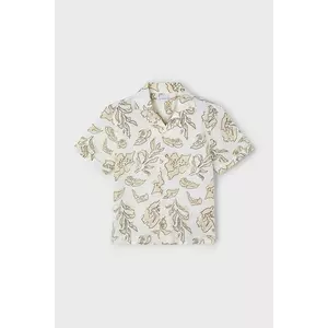 Mayoral camasa de bumbac pentru copii culoarea bej, 3114 imagine