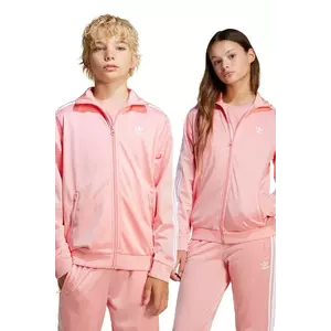 adidas Originals bluză copii culoarea portocaliu, cu imprimeu, JD1622 imagine