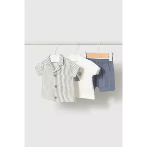 Mayoral Newborn set de bumbac pentru bebeluși culoarea bej, 1205 imagine