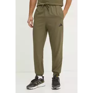 adidas pantaloni de trening M STANFRD E PT culoarea verde, uni, JF1102 imagine