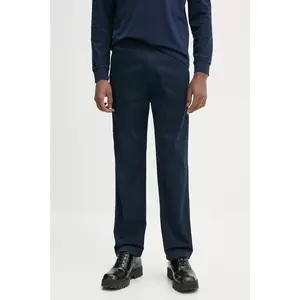 Hollister Co. pantaloni barbati, culoarea albastru marin, drept, KI330-4136 imagine