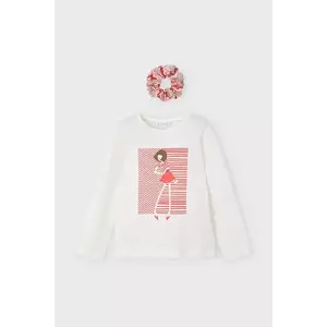 Mayoral longsleeve din bumbac pentru copii culoarea rosu, 3016 imagine