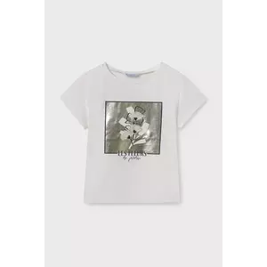 Mayoral tricou copii culoarea bej, 6020 imagine