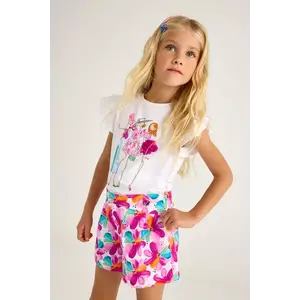 Mayoral pantaloni scurți din bumbac pentru copii culoarea roz, modelator, 3905 imagine