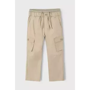 Mayoral pantaloni copii cargo culoarea verde, neted, 3571 imagine