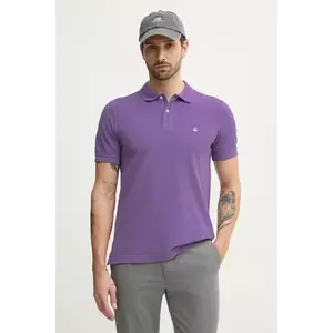 United Colors of Benetton polo de bumbac culoarea roz, neted, 3089J3179 imagine