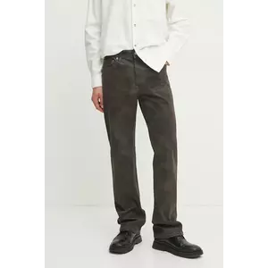 Sunflower pantaloni barbati, culoarea gri, drept, 4158 imagine