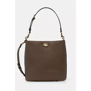 Coach poseta WILLOW culoarea maro, CW624 imagine