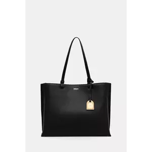 Dkny poseta de piele culoarea negru, R44A1I52 imagine