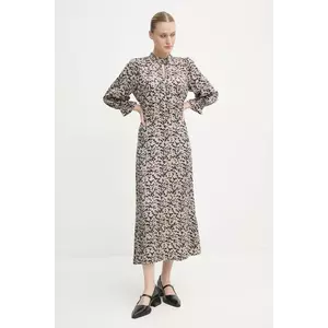 Bruuns Bazaar rochie culoarea negru, maxi, dreaptă, BBW4310 imagine