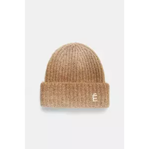 Études Studio caciula de lana culoarea bej, de lana, din tricot gros, H24MMACC697 imagine